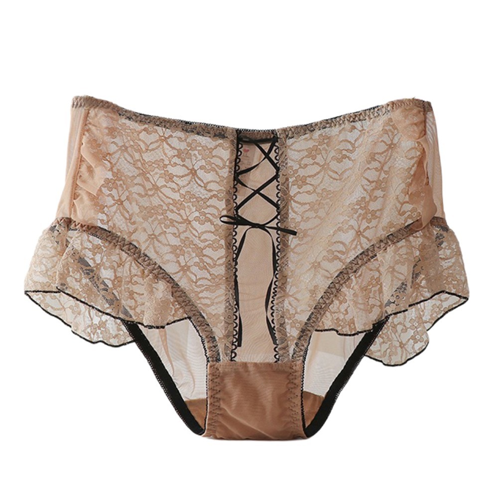 High-Waisted Women’s Lace Panties Butt Lifting Underwear Plus Size 2XL-6XL