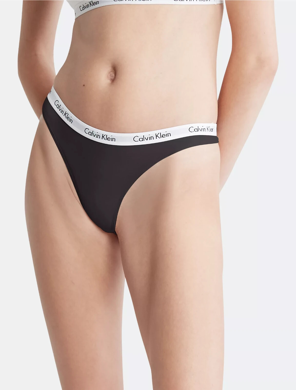 $$$Calvin Klein WOMEN’s (MEDIUM) Carousel Cotton Thong D1617-001