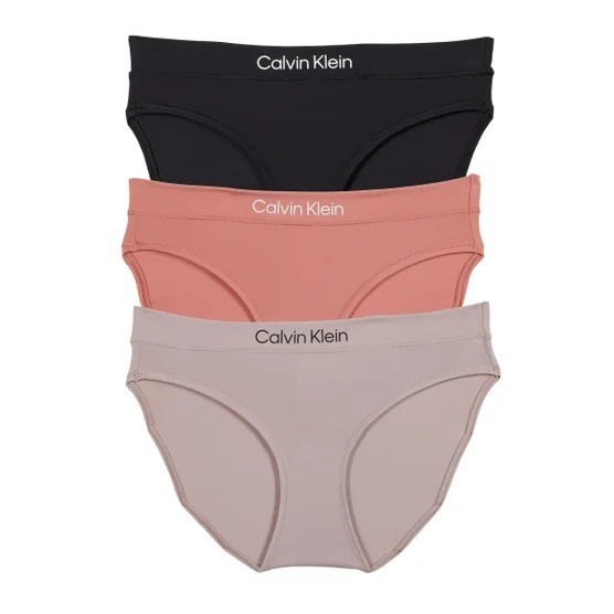Calvin Klein Women’s Bikini Panties, 3-Pack (US, Alpha, Small, Regular, Regular)