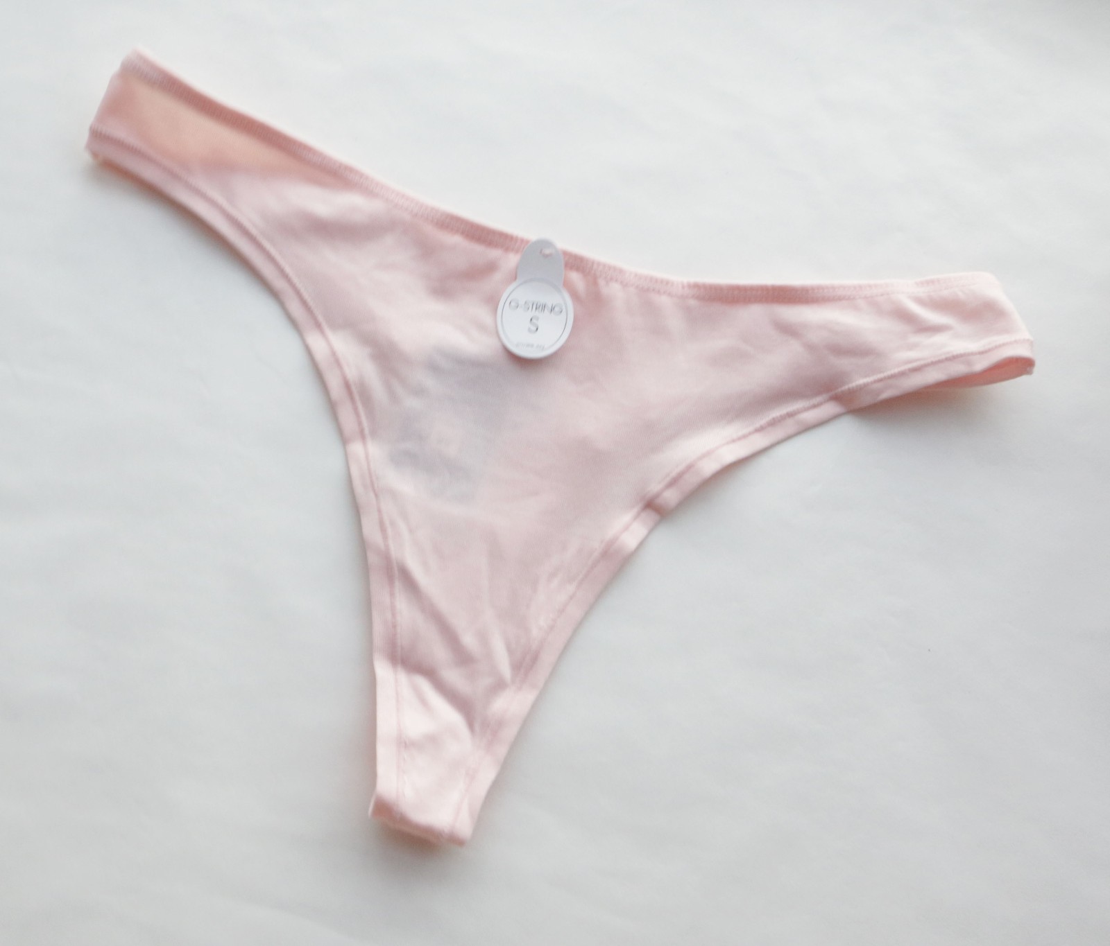 2 Pack Women Sexy Thongs Solid Smooth Underwear High cut G-string Knickers S-M