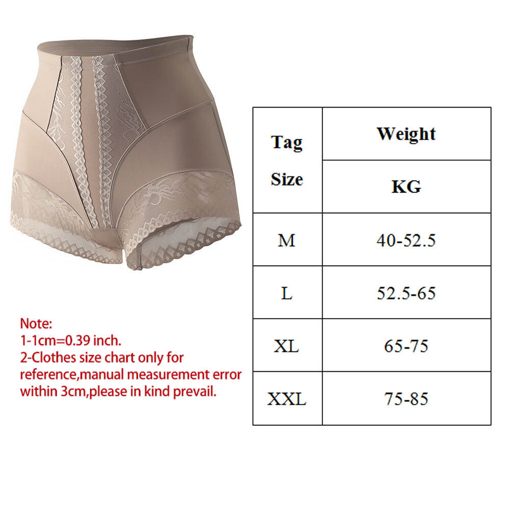 Women Tummy Control Body Shaper Slimming Panties High Waist Shapewear Underwear