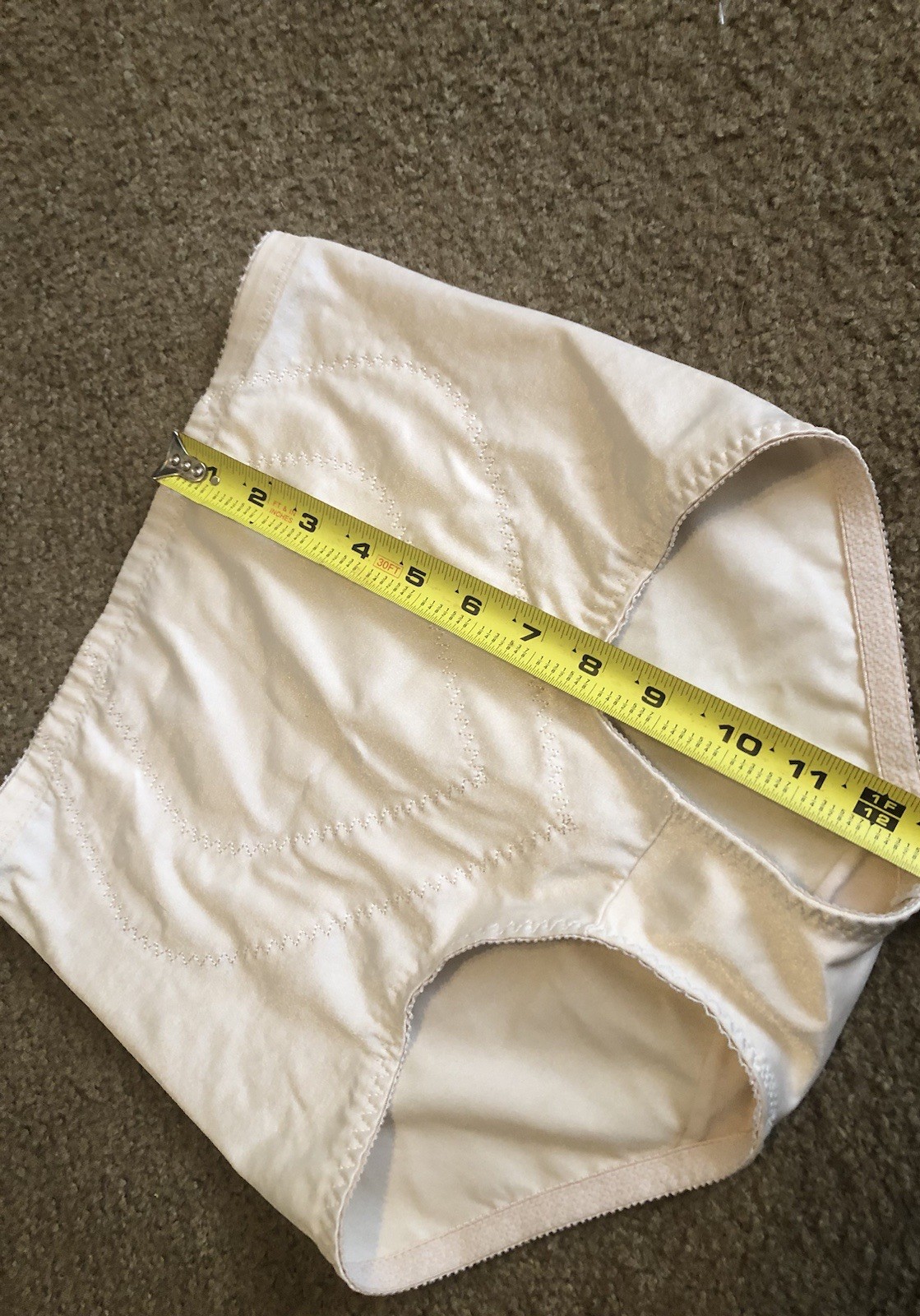 Flexees Womens Panties Xl High Waisted Tummy Control Style 3630 Granny Vintage