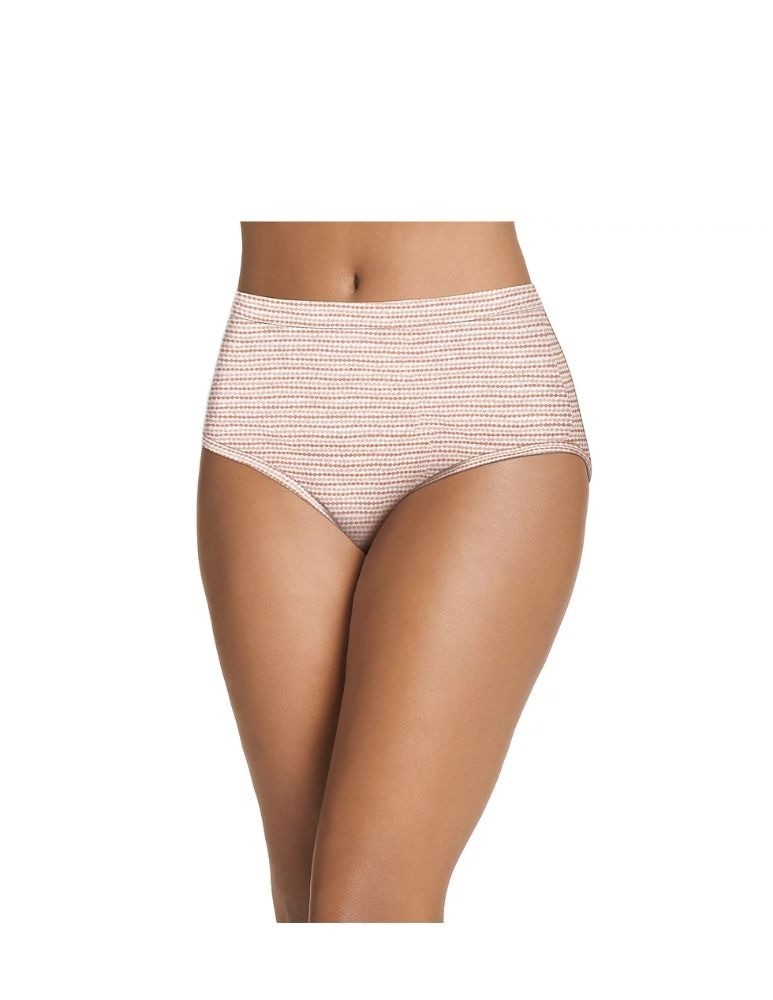Jockey Elance Breathe Cotton French Panties Sz 5,5 COUNT Basics/Dot OPEN PKGE LN