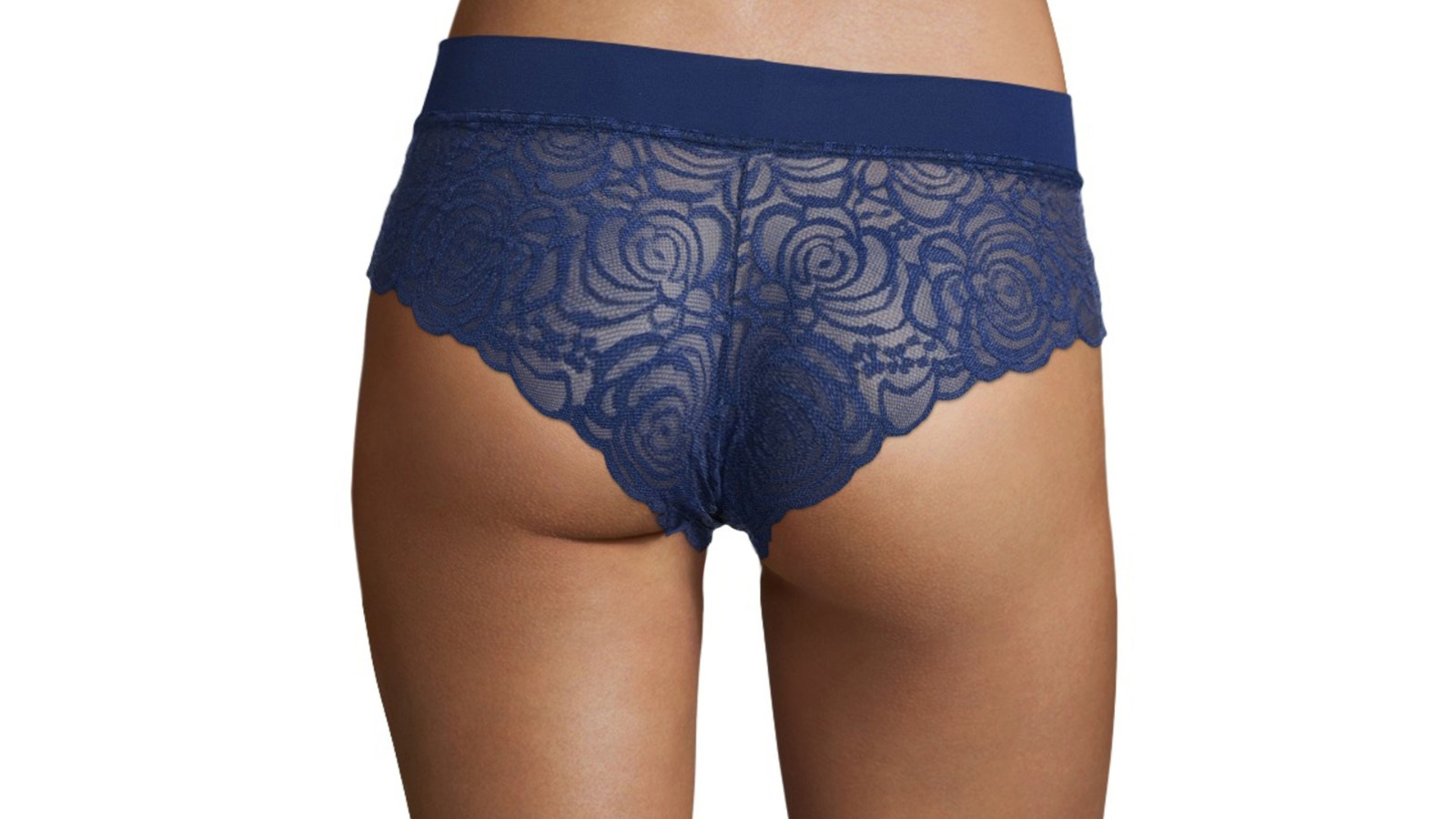 Flirtitude Women’s Boyshort Panties Size Small Stunning Sapphire Lace NEW Hot!!