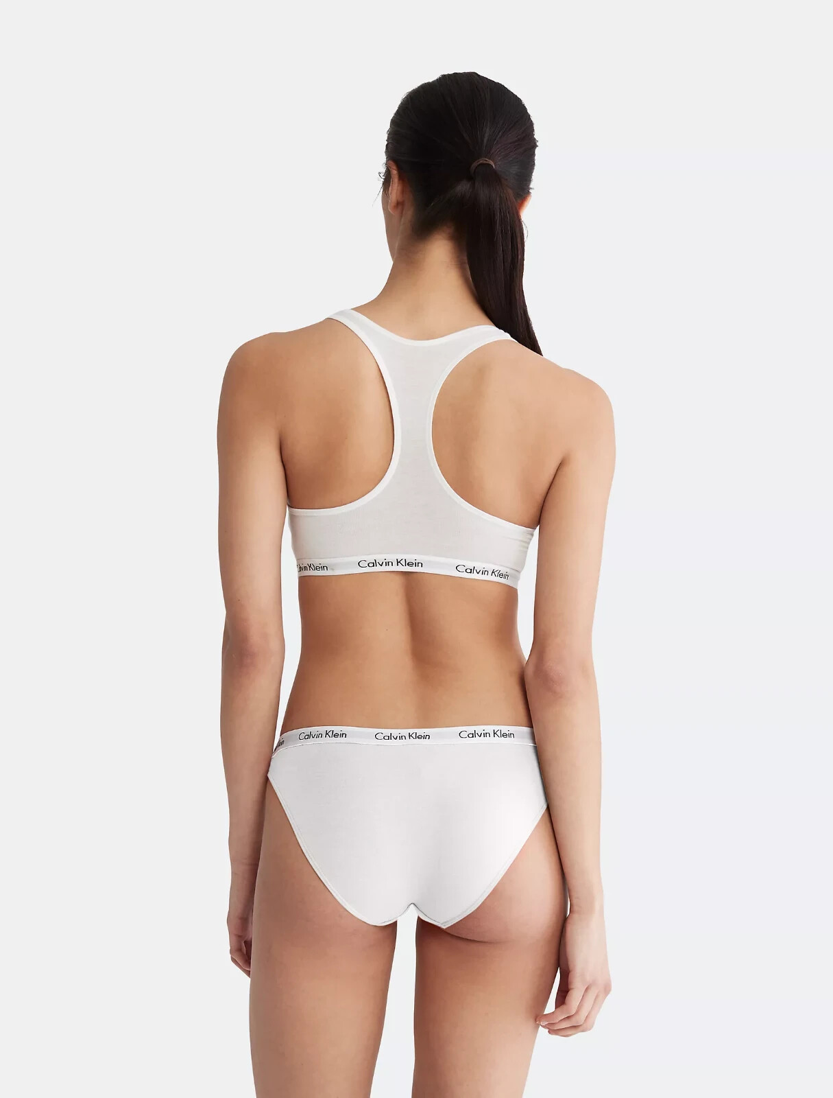 $$$Calvin Klein Size (LARGE) CAROUSEL LOGO COTTON BIKINI D1618-100