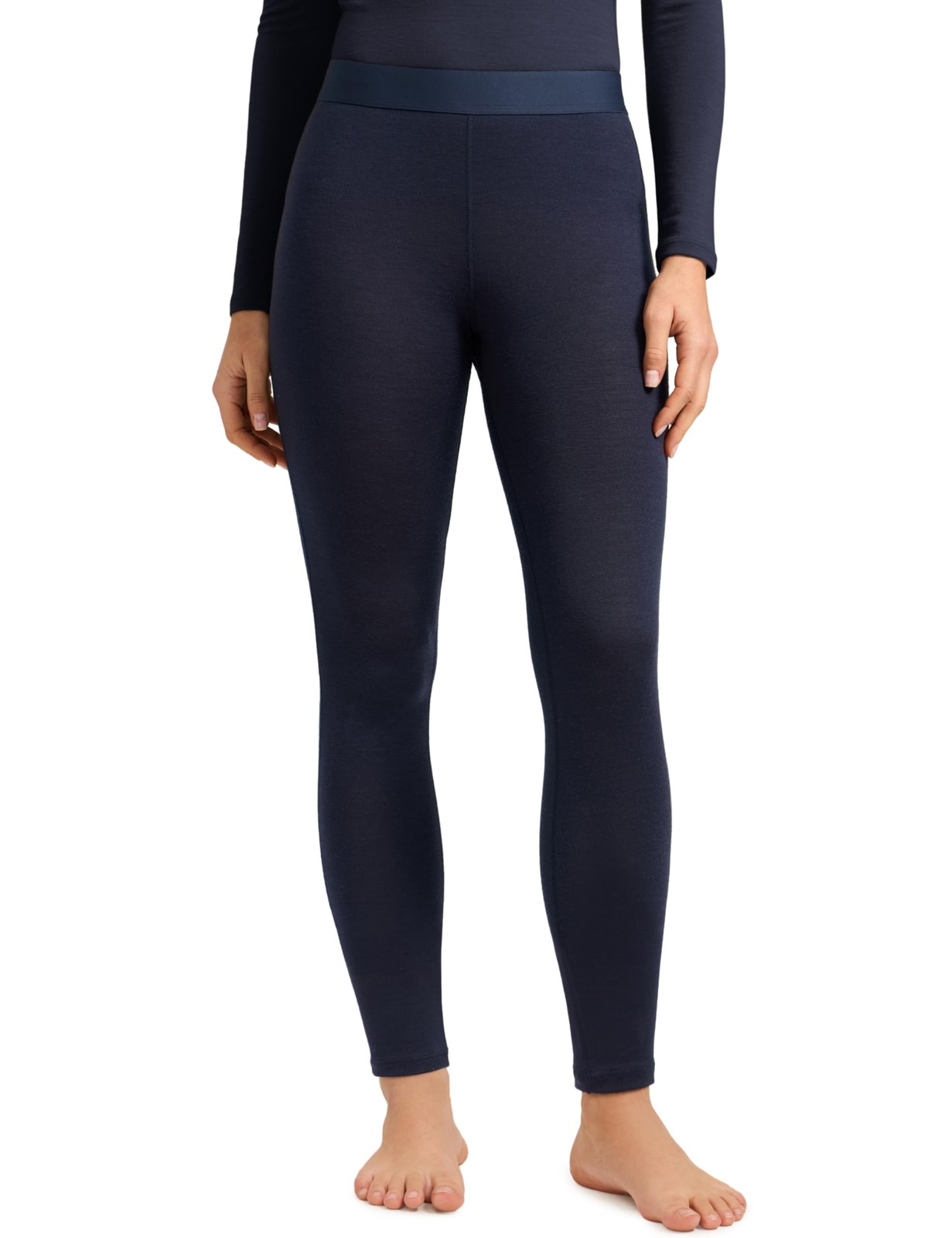 Womens 190 Merino Wool Base Layer Leggings – Hiking Outdoor Casual Thermal Un…