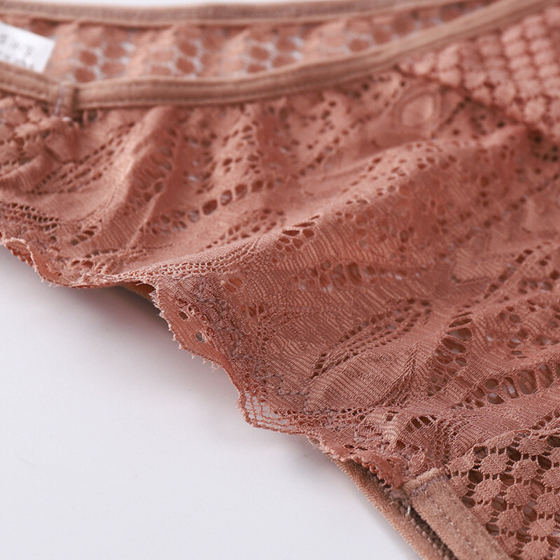 4-Pack Lot Sexy Womens Ladies Panties Underwear Lace Sheer Briefs Intimates Set