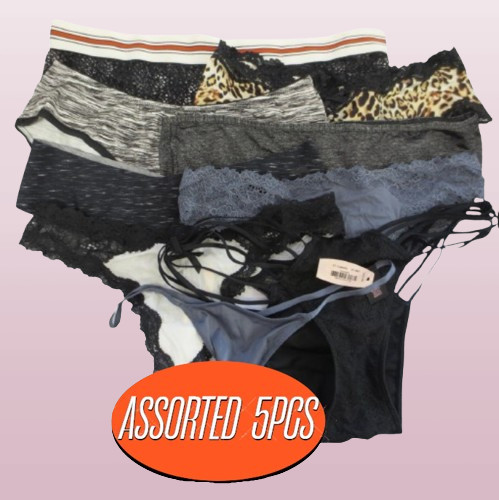 VICTORIA’S SECRET & PINK PANTIES ASSORTED STYLES NWT SIZE: SMALL 5PCS SET