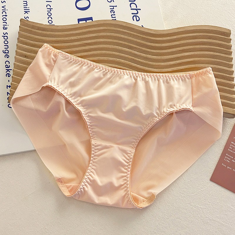 3 Pack Lot Sexy Womens Sheer Satin Panties Brief Underwear Lingeries Bikini Soft