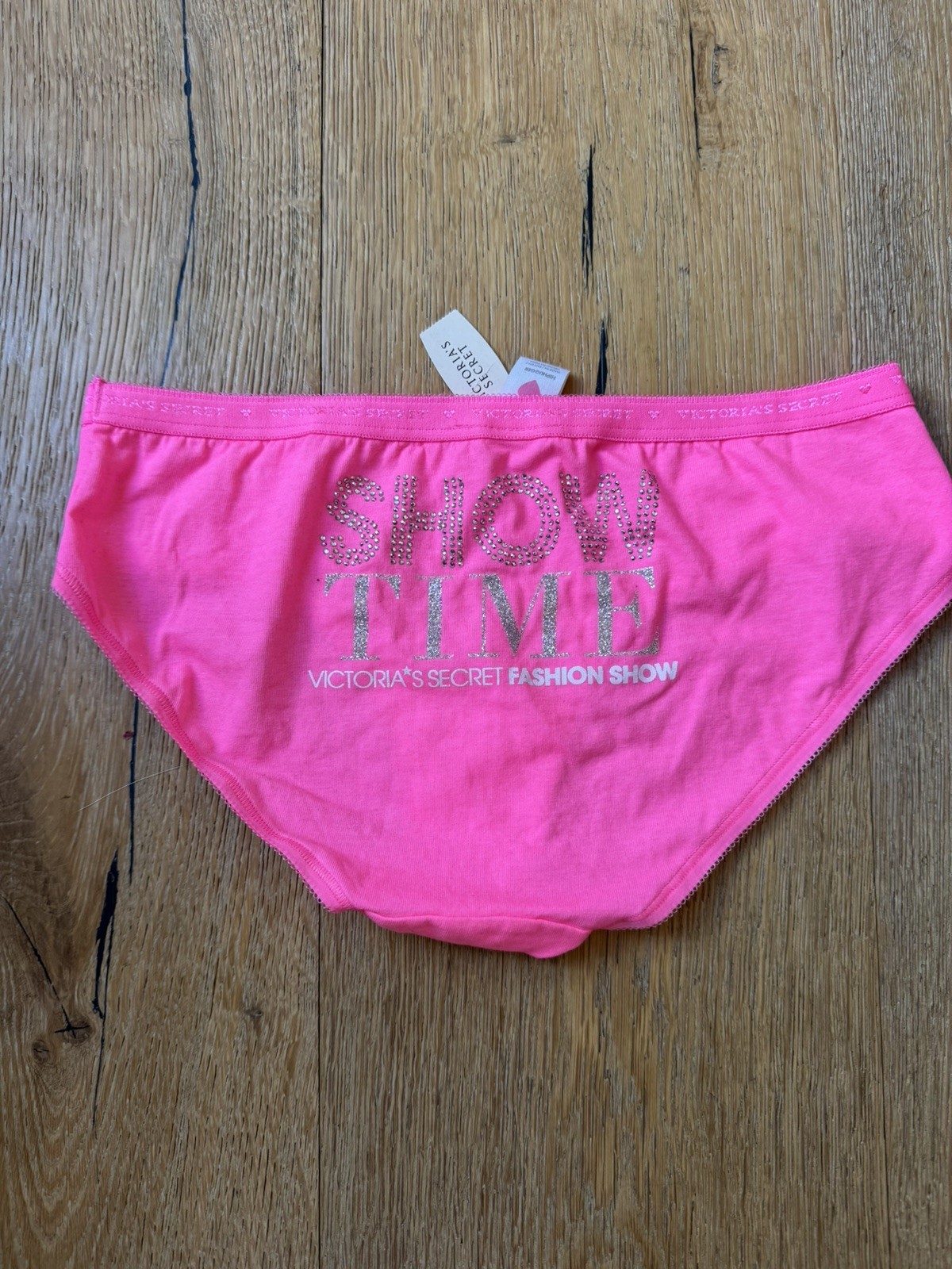 Victoria’s Secret VTG RARE Panties Pink Bling Fashion Show SzM NEW Price Firm!
