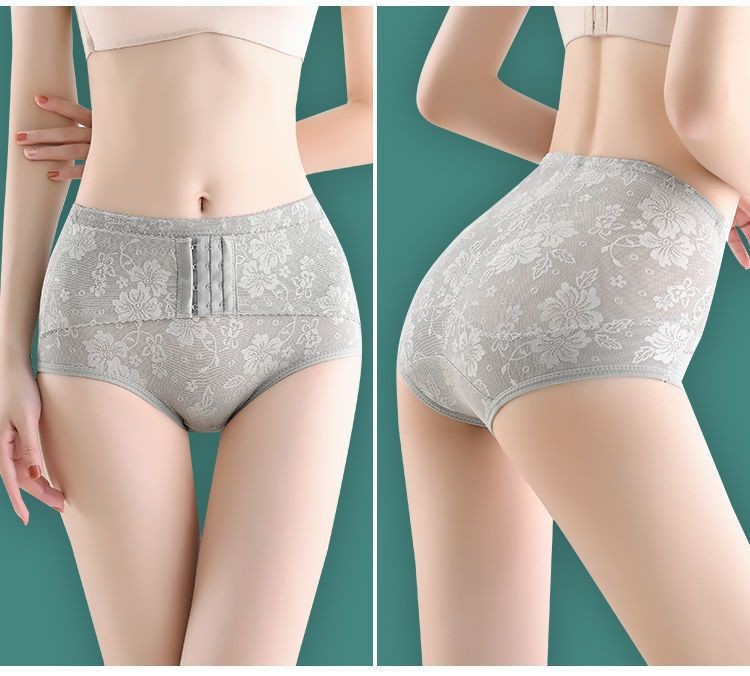 Women’s Tummy Control Shapewear High Waist Panties 3 Pcs Firm Slimming Underwear