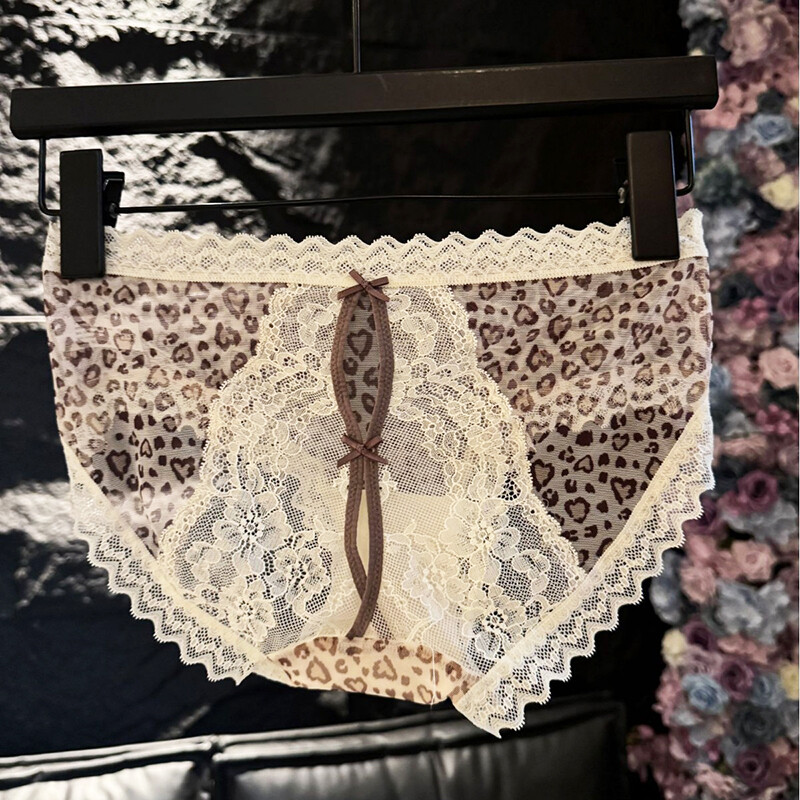 5 Pack Sexy Womens Lace Sheer Panties Underwear See Through Sissy Lingerie Brief