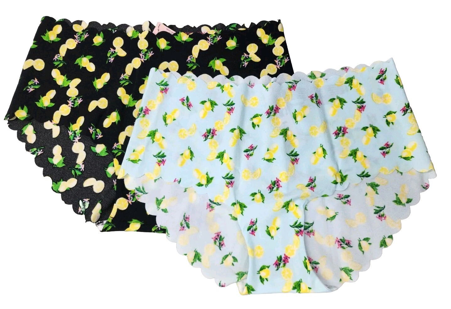 Set of 2 Victoria’s Secret Womens Lemon Hiphugger/Hipster Underwear Size M