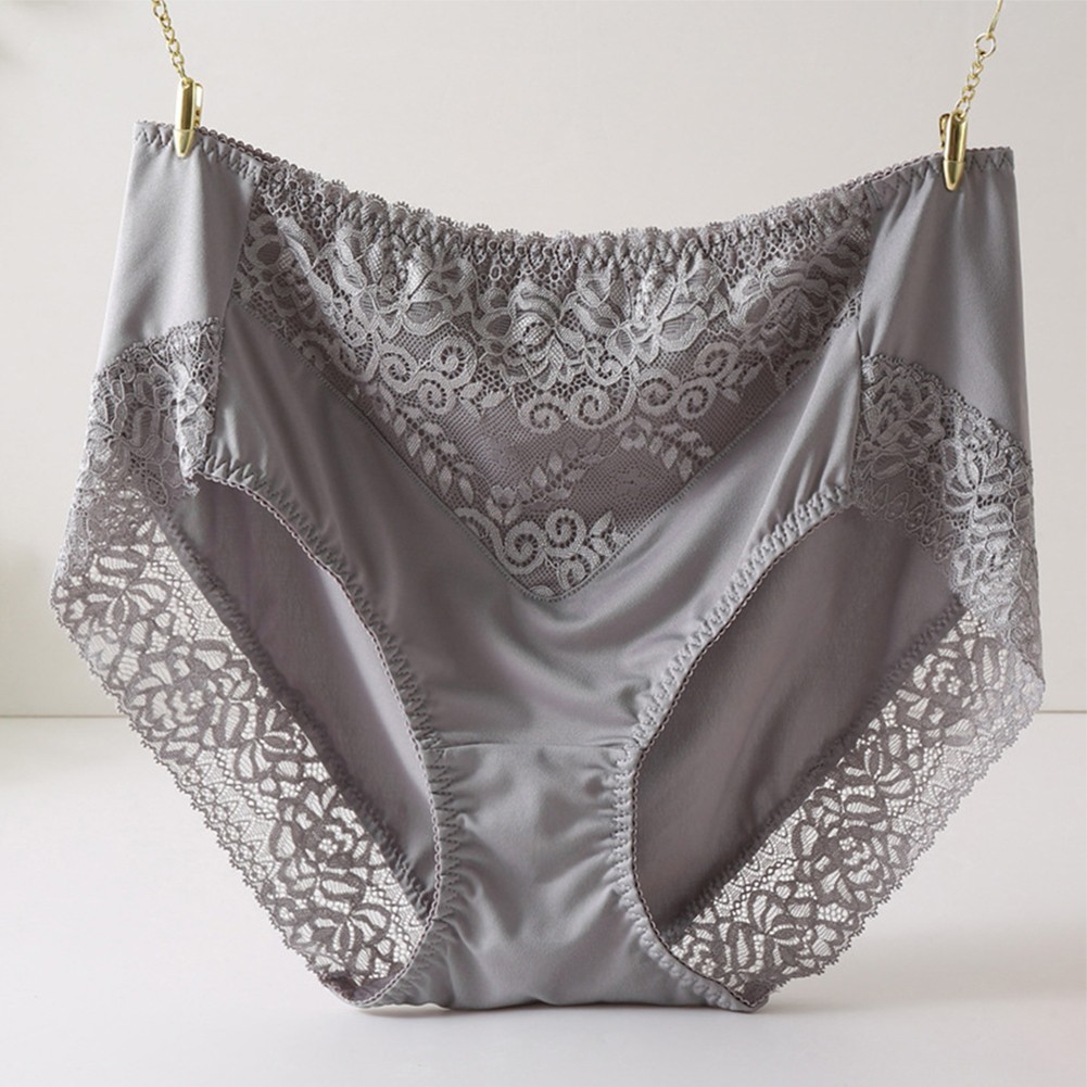 New Women Panties Soft Daily Underpants Knickers Flower Briefs Underwear L-3XL
