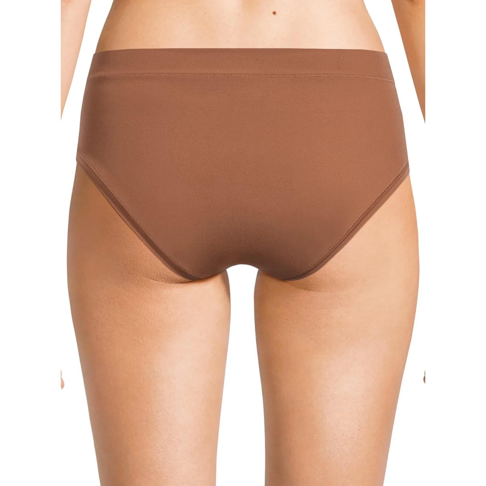 No Boundaries Women’s Micro Crossover Hipster Panties Size SMALL Brown Latte