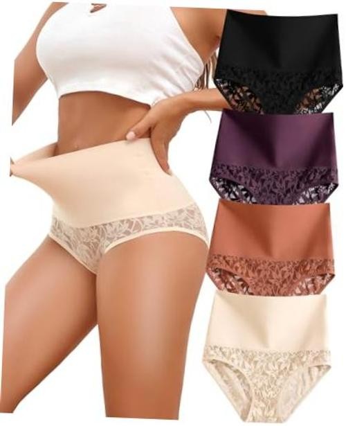 Shapewear for Women Tummy Control High X-Large Black / Purple / Caramel / Nude