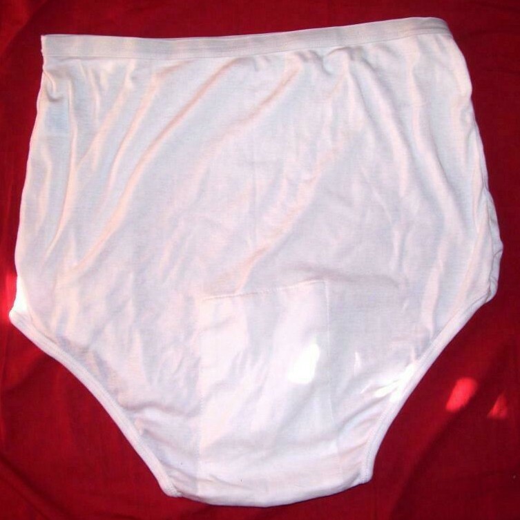 Incontinence Panties Protective Leak Proof Pouch Cotton Washable Reusable 4 XL