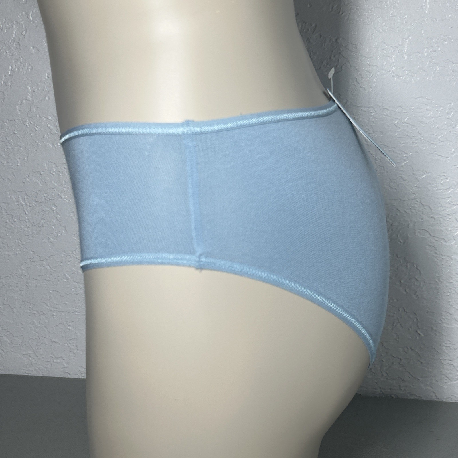 B. Up Serena Rose High Panty Size S/P Blue Pima Cotton SER-217 NWT