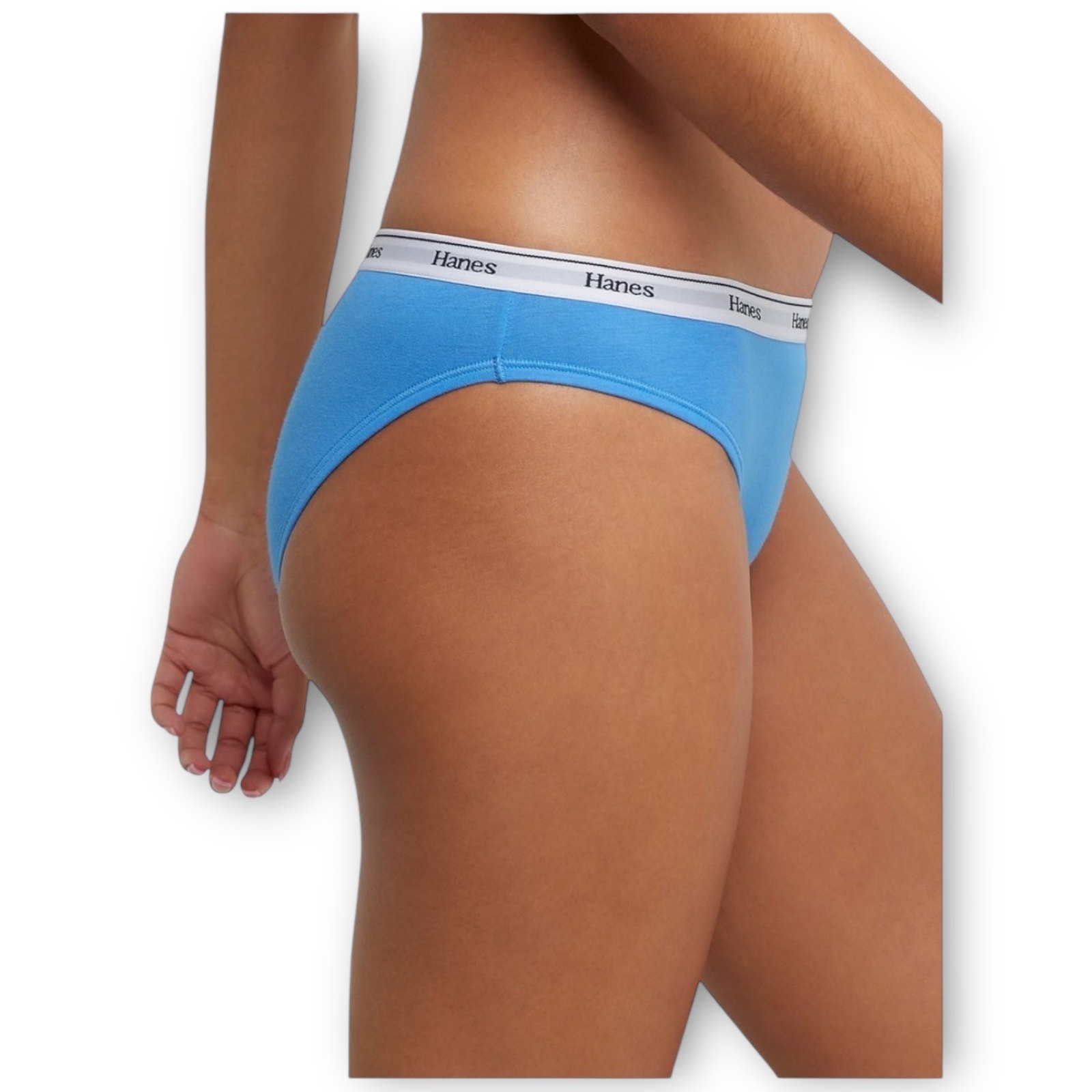 Hanes Originals Cotton Stretch Bikini Underwear 6-Pack Women’s 2XL NWT