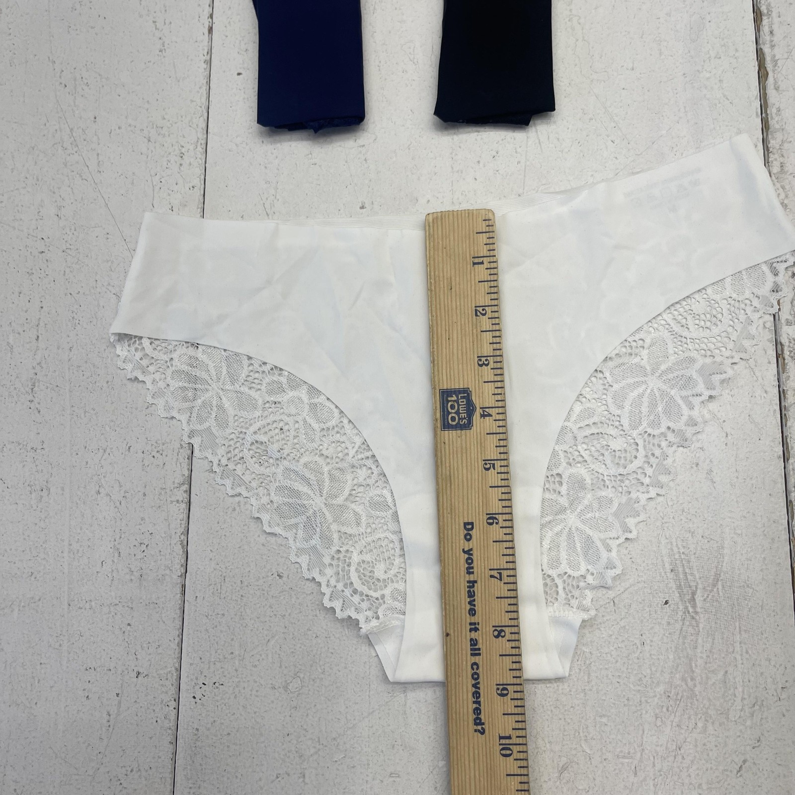DHFBABY Bikini Panties Womens Medium Multicolor Lace Tagless 6 Pack Stretch