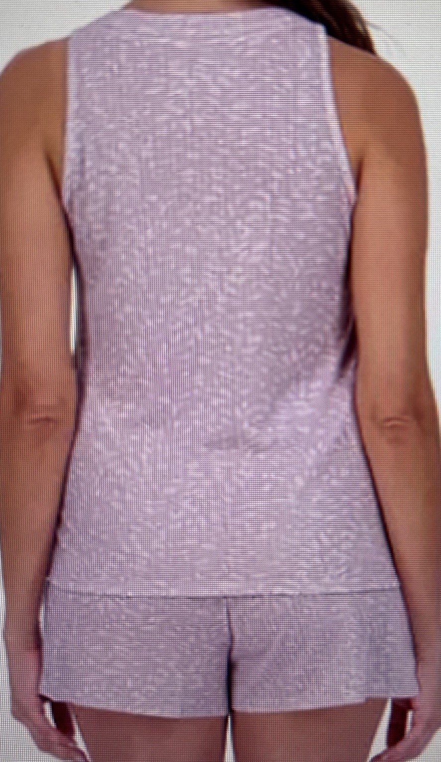 Live2Lounge Women’s 4‑Piece Pointelle Pajama Lounge Set Purple Size Large NWT