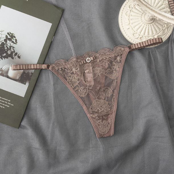 5 Pack Lot Women’s Sexy Lace Panties Thongs G-String Briefs Underwear Lingeries