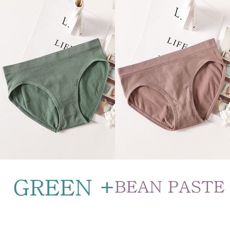 Seamless Bikini Panty Brief – Low Rise Stretch Lingerie Full Cup Coverage Set