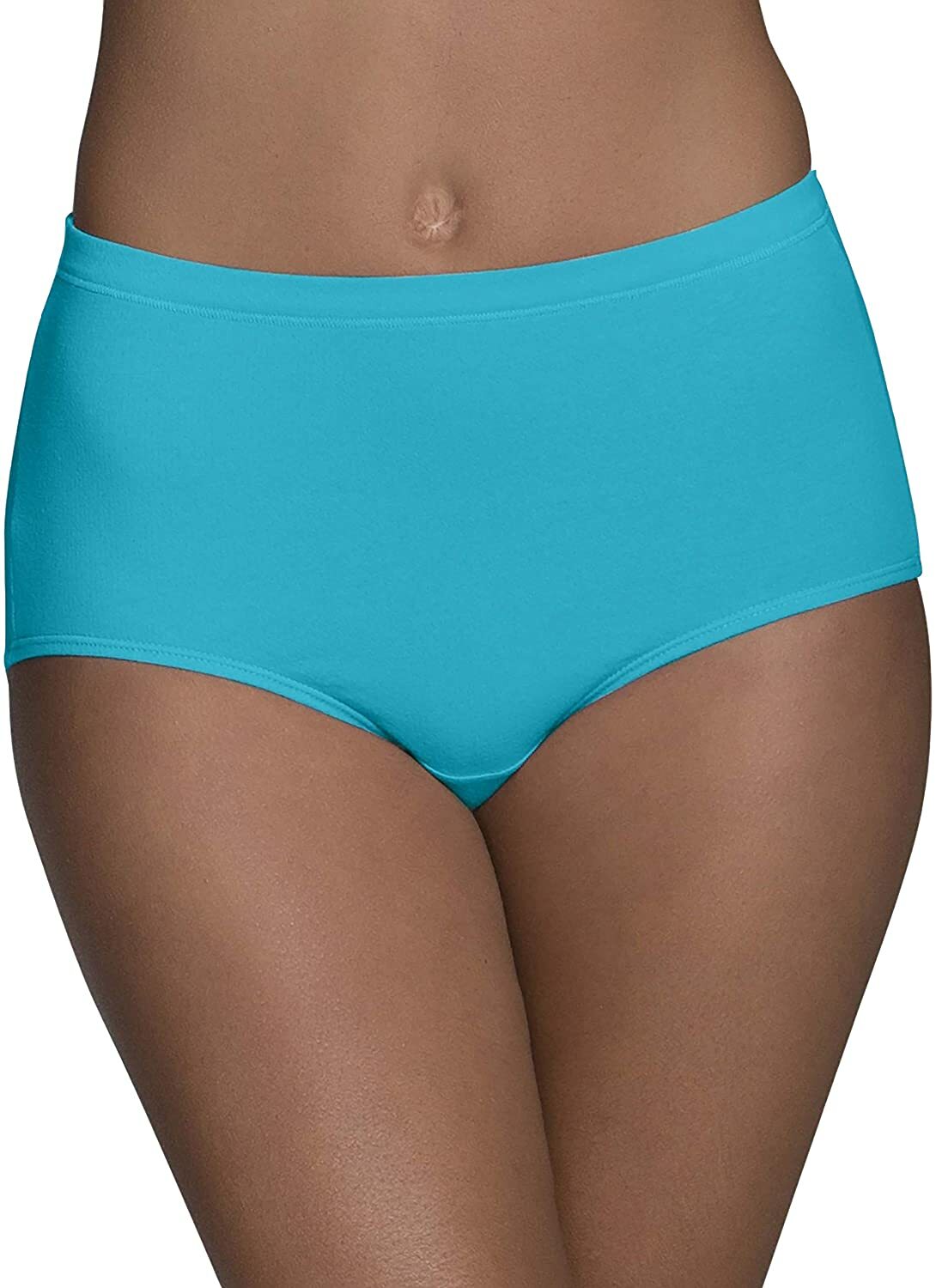 Fruit of the Loom Women’s Breathable Cotton-Mesh Brief Panties