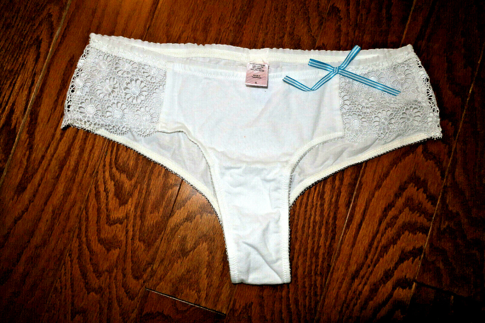 ❤ S VERY SEXY VICTORIA’S SECRET ❤100% COTTON +LACE CHEEKY SHORTS HIPHUG PANTIES