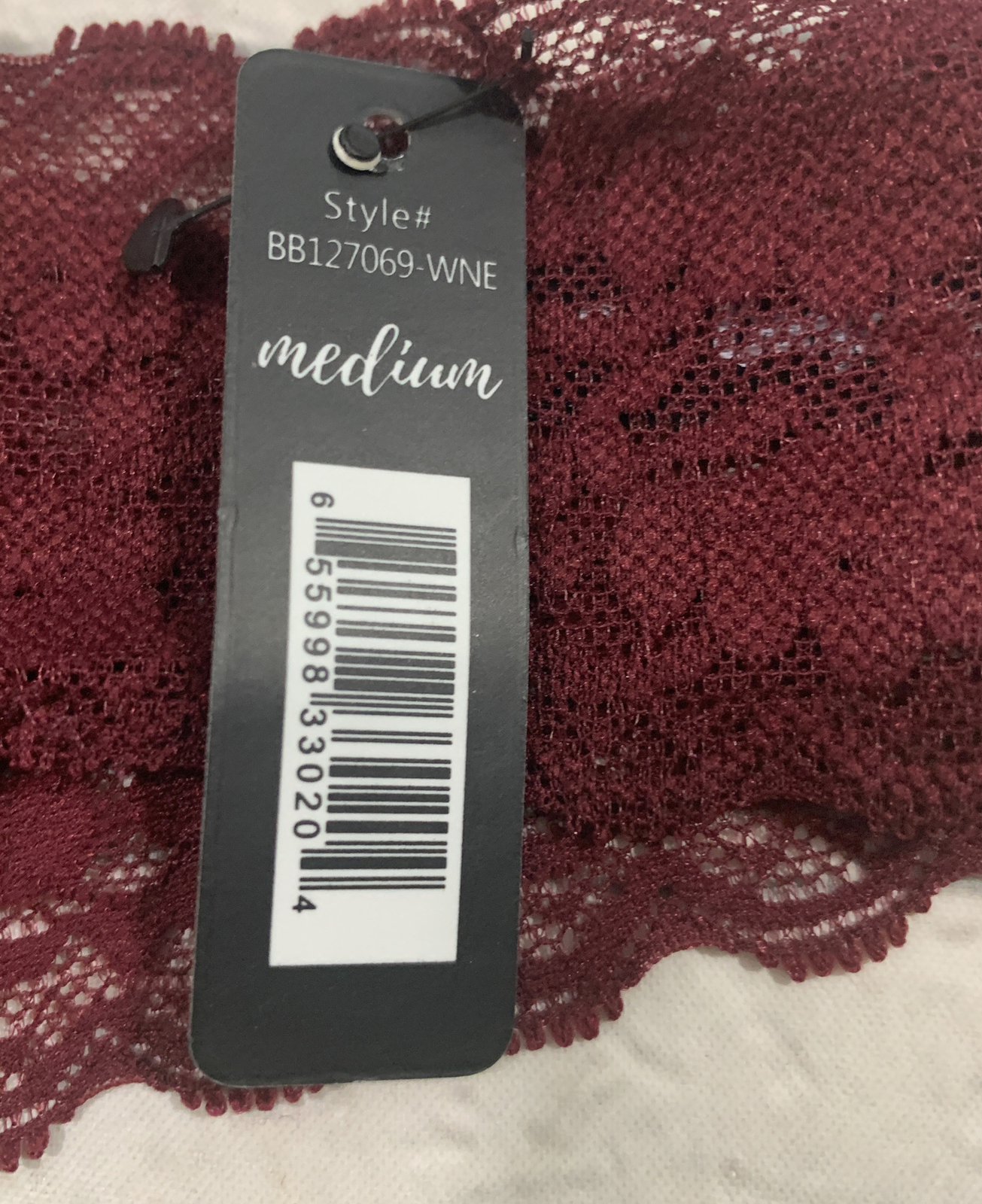 BootayBag Lot Of 2 Thong Underwear New With Tags Medium 1 Wine And 1 Green