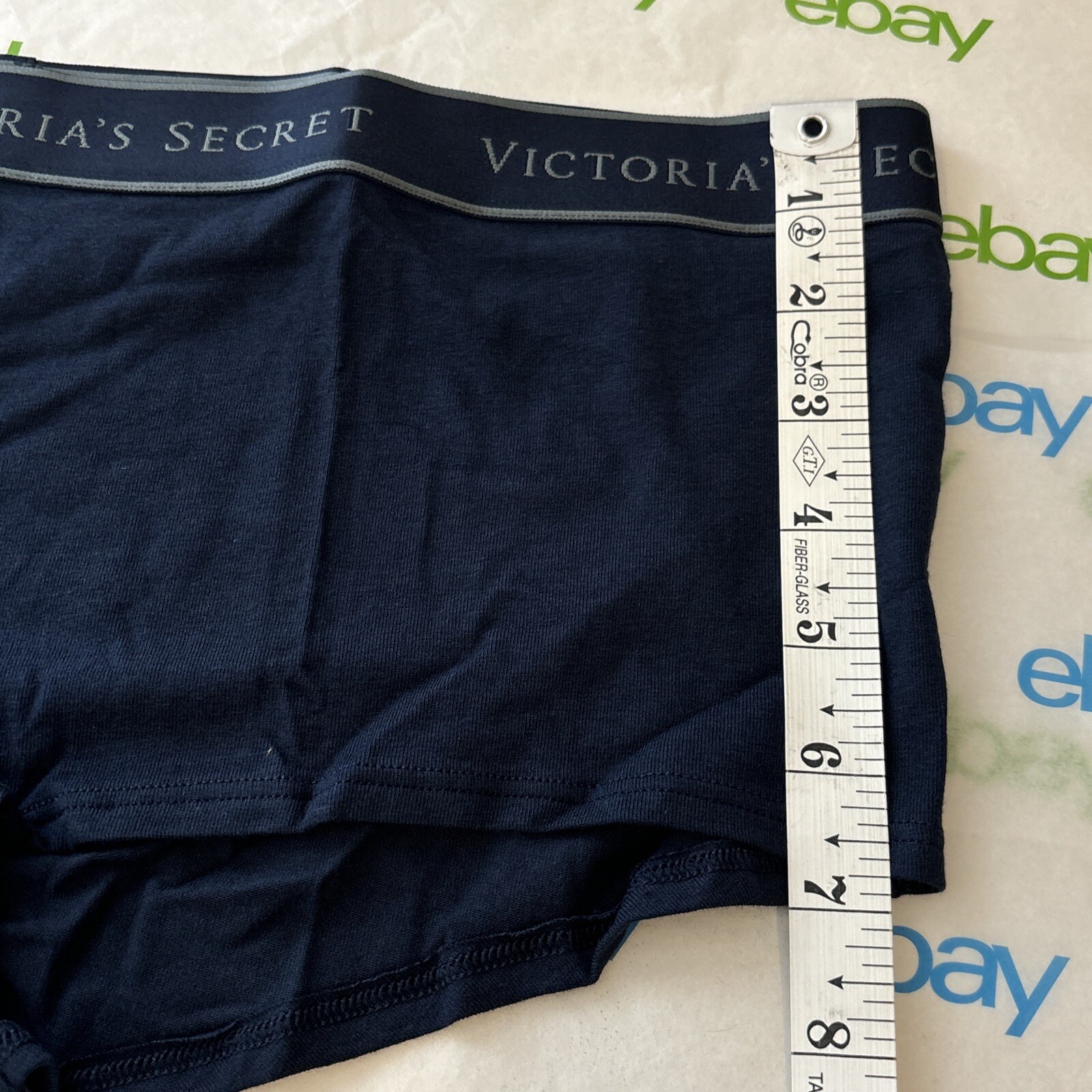 Victoria’s Secret Shortie Panties Dark Blue Size XL