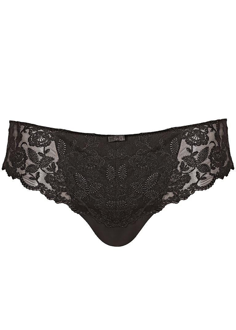 Fantasie Sienna Brief Black Size XS 8 10 Embroidered Lace No VPL Knickers 2675