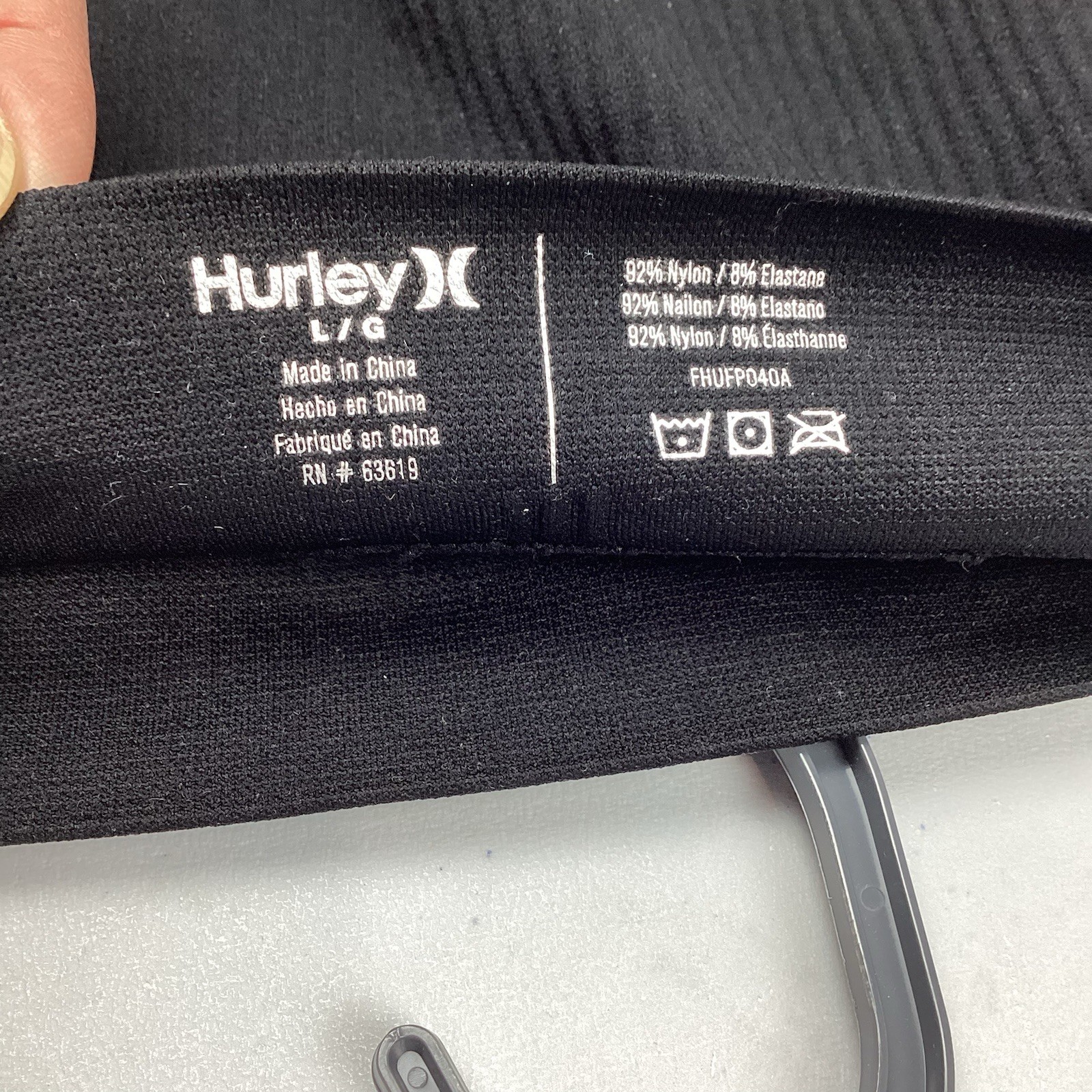 Hurley Women’s Seamless Boyshort Panty Underwear Sz L – 3 PACK – NEW! Retail $46