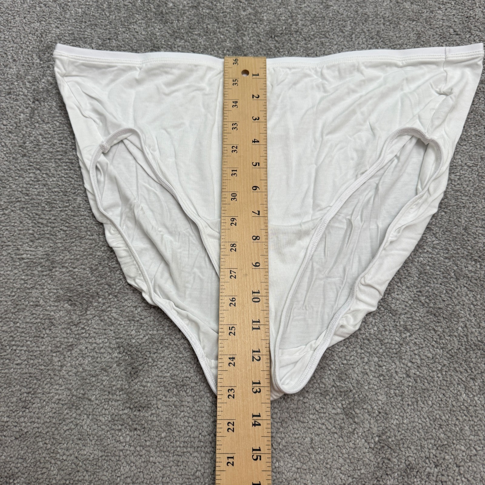 Duluth Trading Co Dang Soft Briefs Underwear Womens 2X Plus White Stretch NWT