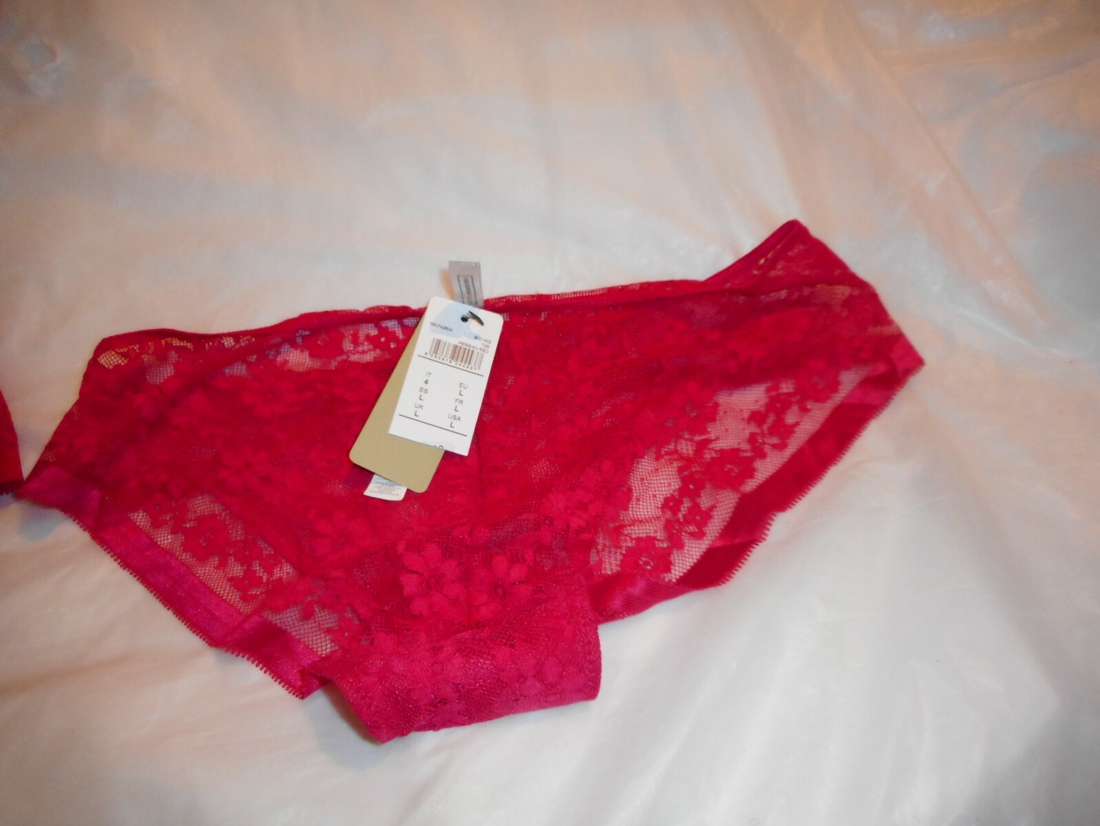 Intimissimi Italian Persian Red Hipsters & Brief Women Panty LARGE