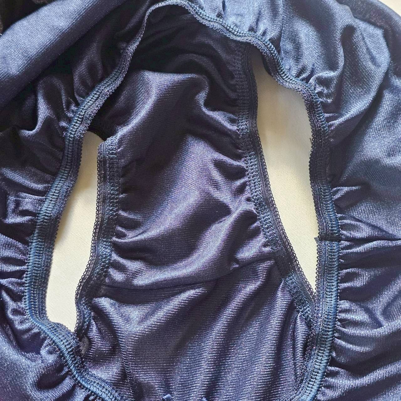 6 Nylon Panties Bikini Silky Underwear Woman Man Light Soft Briefs Hip38″-42″ XL