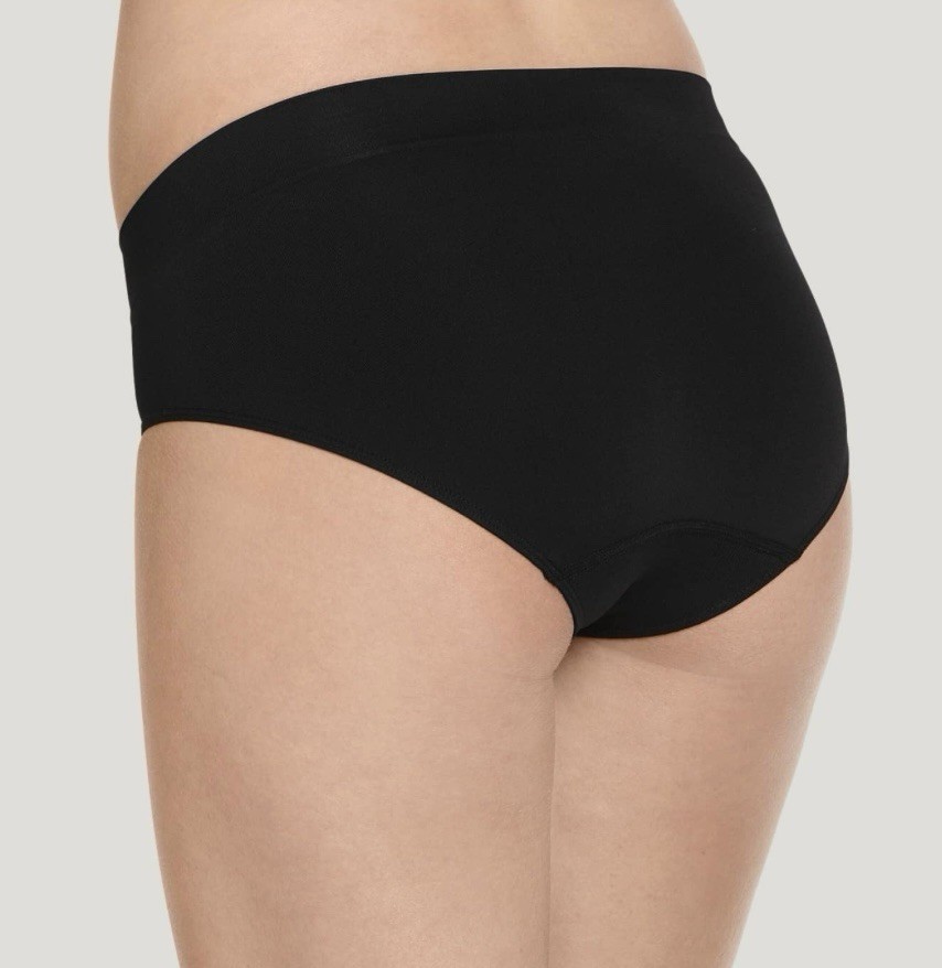 Jockey 3-Pack Size 9/XXL Black/Burgundy/Beige Underwear Ecco SeamFree Hipsters