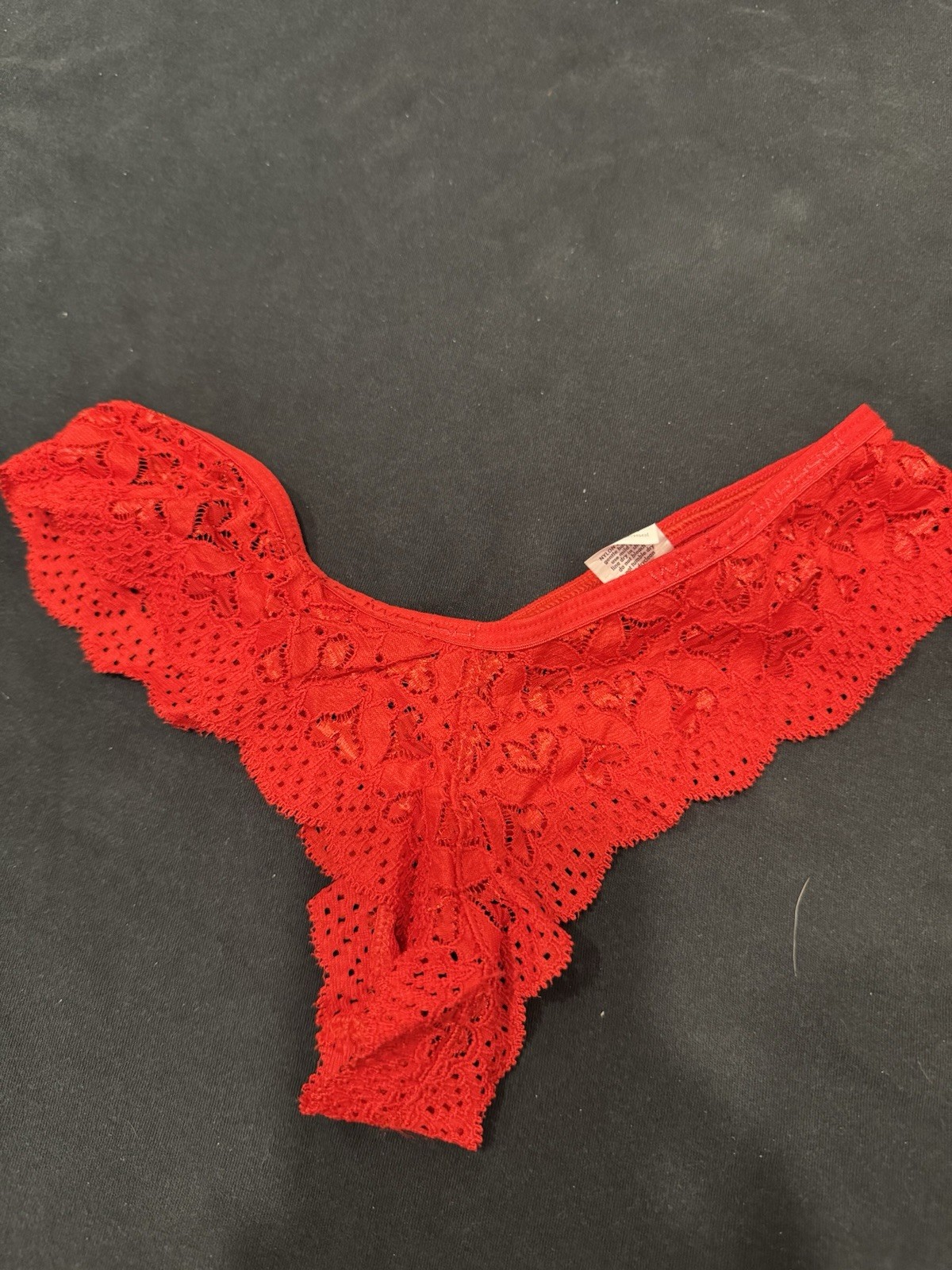 Wicked Weasel 624 Heart Lace Knicker XS Circa 2014 DISCONTINUED