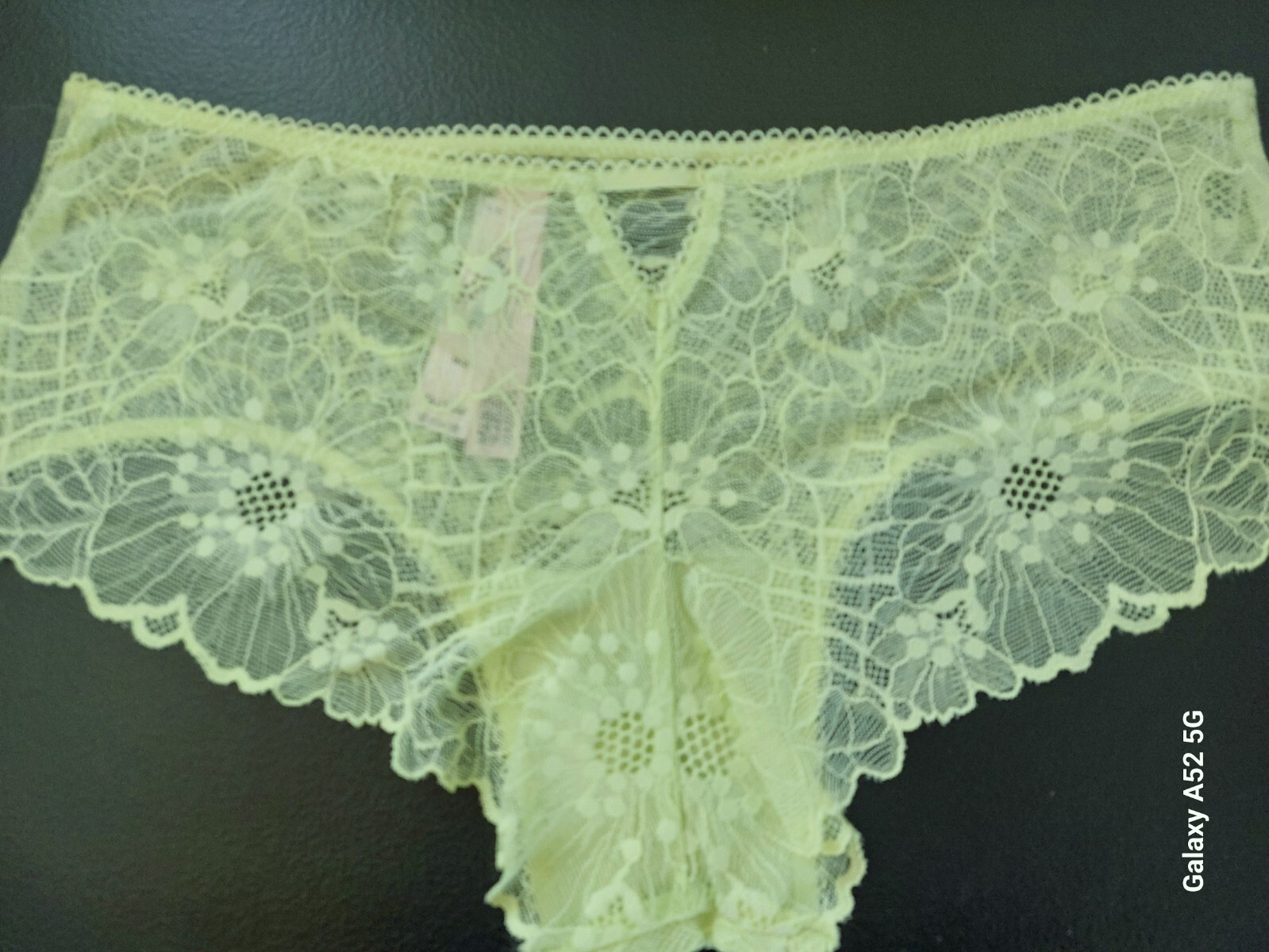 NWT VICTORIA SECRET The Lacie Lace Cheeky Panty Size Large (G20)