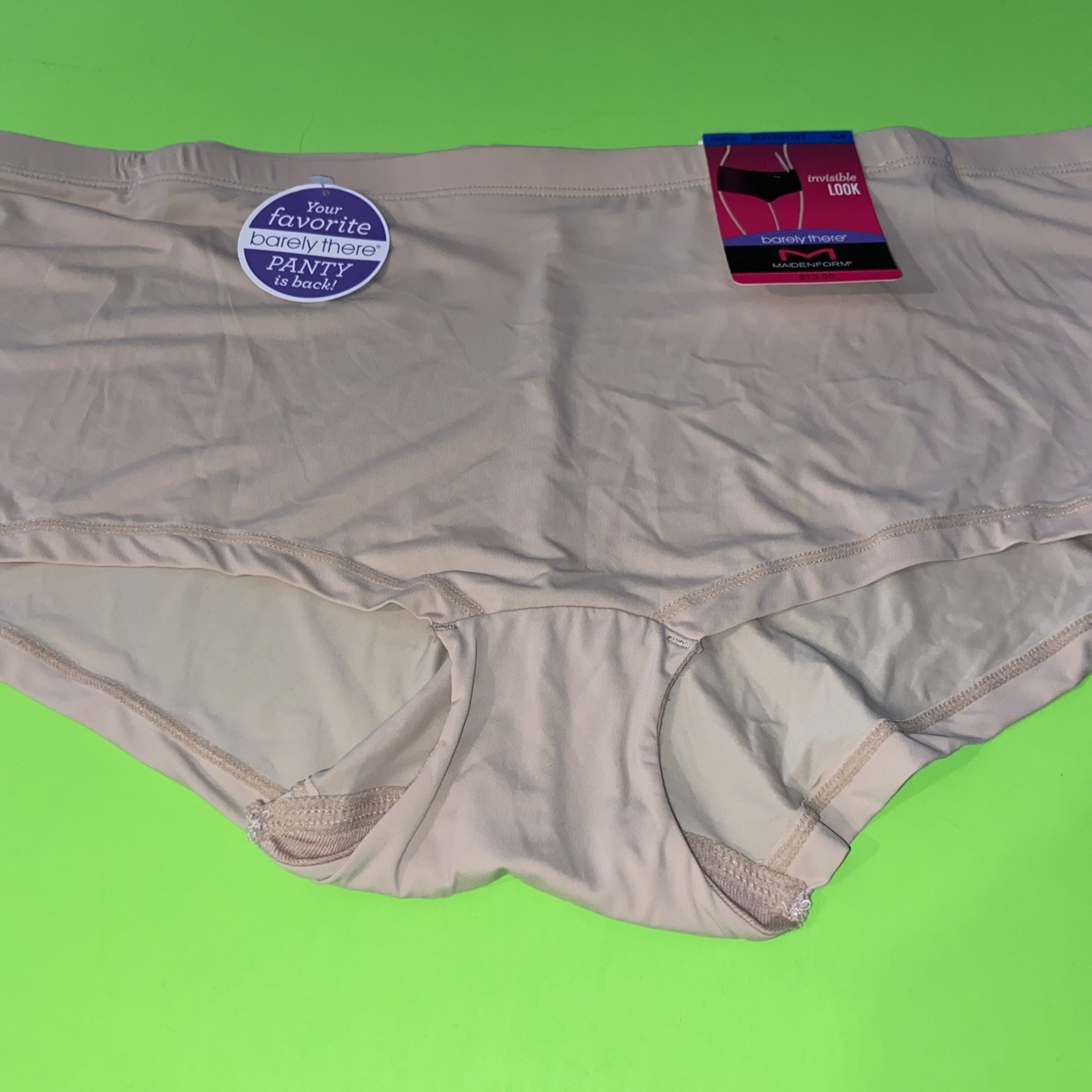 2 PAIRS MAIDENFORM NUDE PANTIES / X-LARGE/ Size 8/ MSRP $36