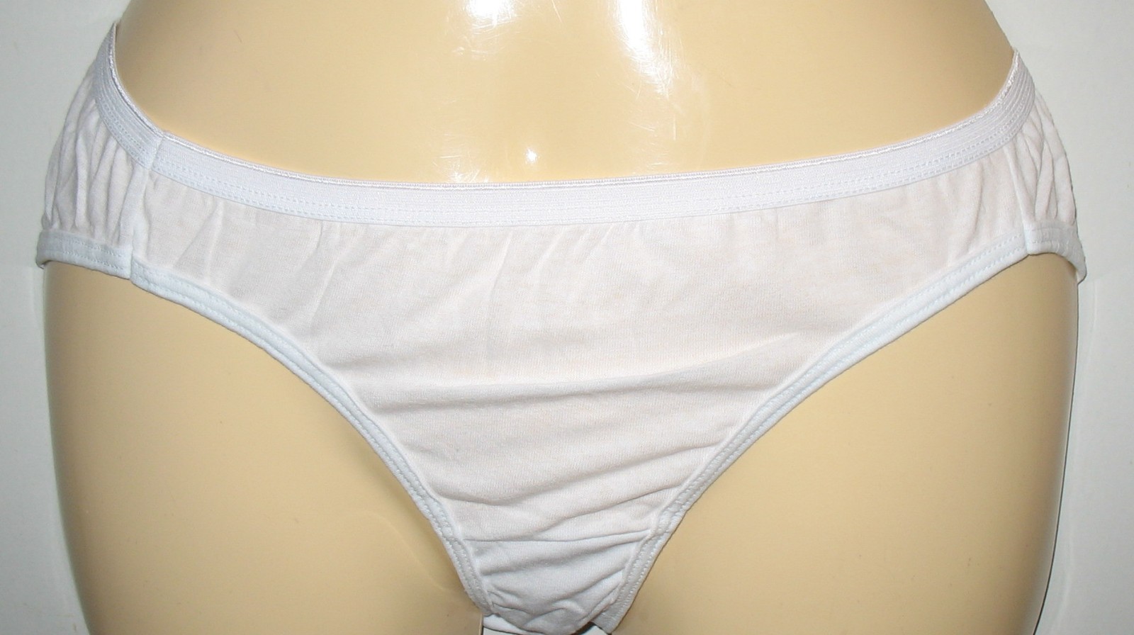 BEST FITTING PANTY 100% COTTON BIKINI PANTY – SIZE 5 / SMALL – WHITE – RN 86752