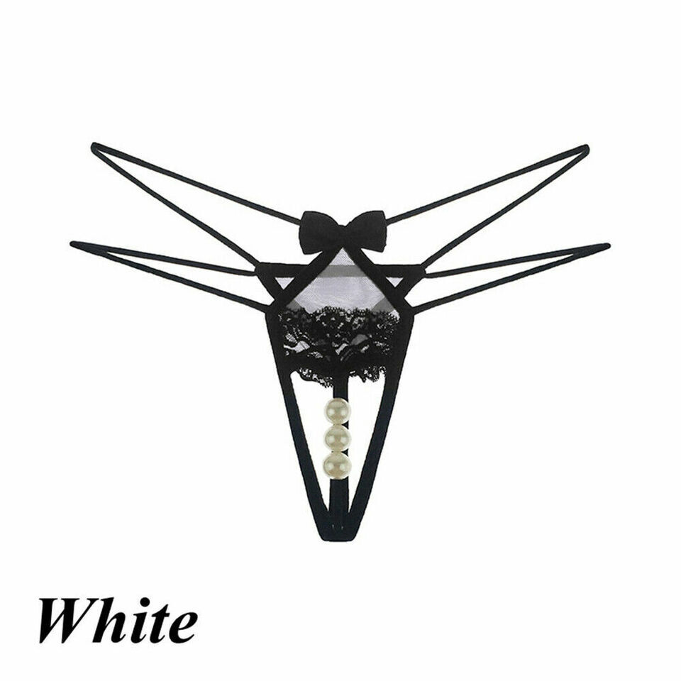 Sexy Women’s Lace Thongs G-string Panties Underwear Crotchles T-back Lingeries