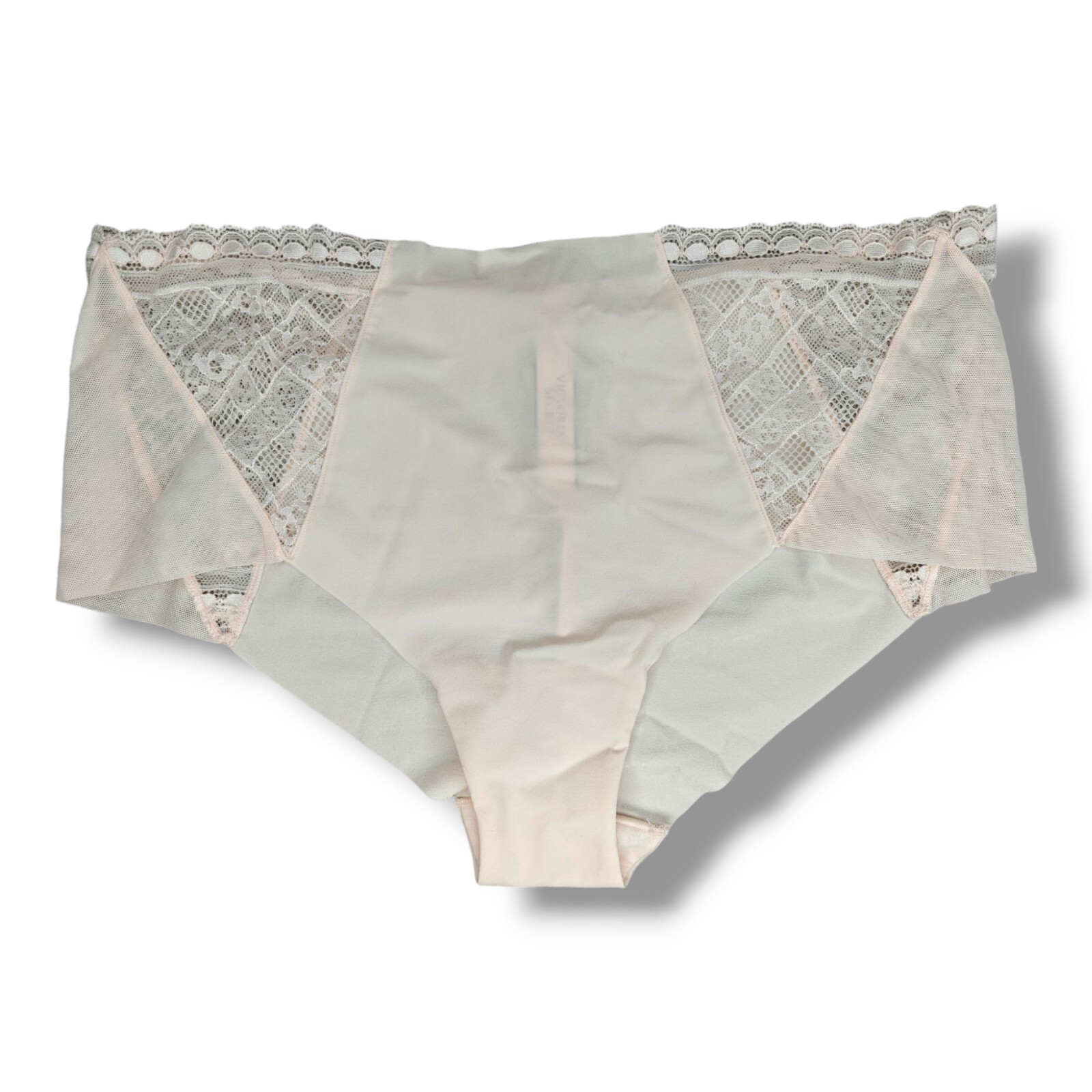 Victoria’s Secret Body By Victoria Cream Lace Floral Shortie Panties XL