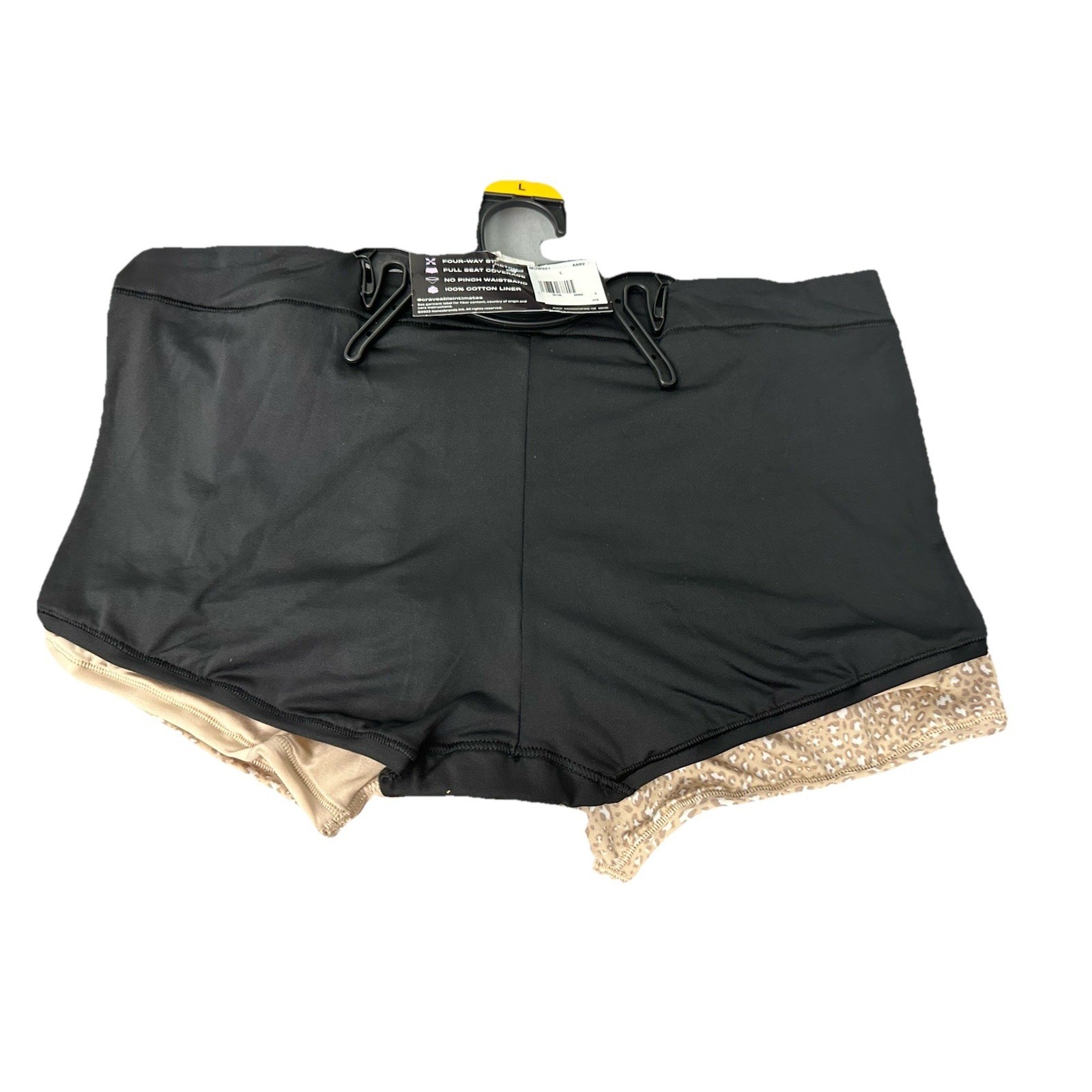 Maidenform Everyday Luxe Stretch Micro,no Pinch Waistband Boyshort, 3-Pack SZ L