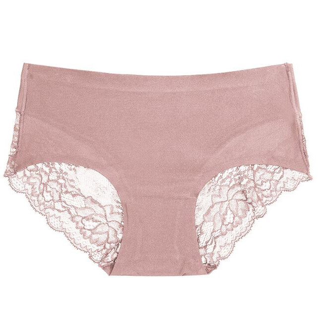6 Pack Lot Sexy Womens Lace Sheer Panties Briefs Ice Silky Underwear Lingeries