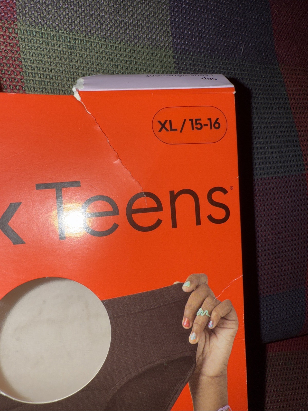 Thinx Teens Period Briefs XL 15/16 Hot Pink