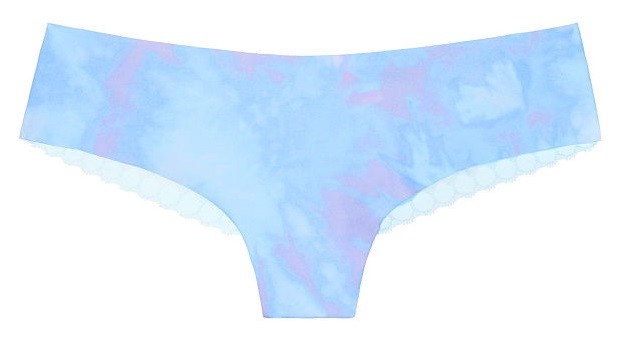 Victoria’s Secret PINK Dot Lace Trim Back No Show Thong sz L ~ You Pick Color