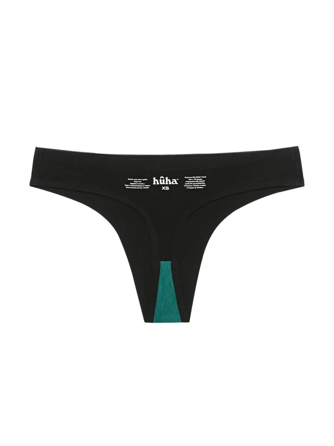 Huha Seamless Low-Mid Rise Thong – Black In Size XS NWT