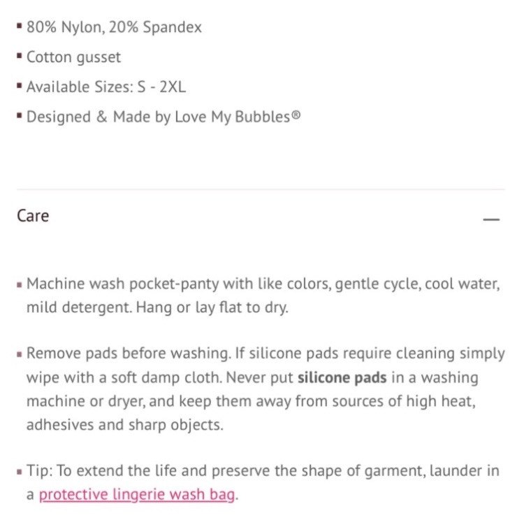 Bubbles Silicone Pocket Panty