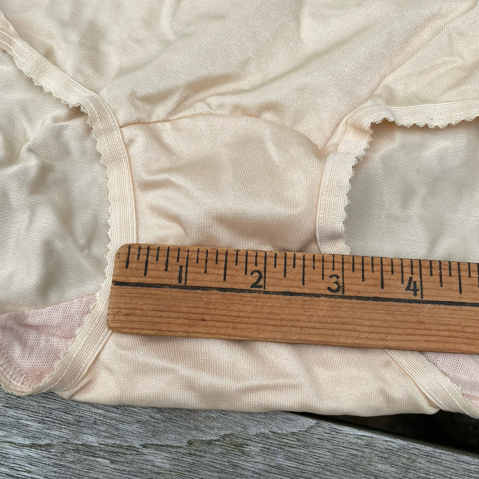 Vintage Brief Women Size Medium Panty Nylon Full Coverage Underwear USA M